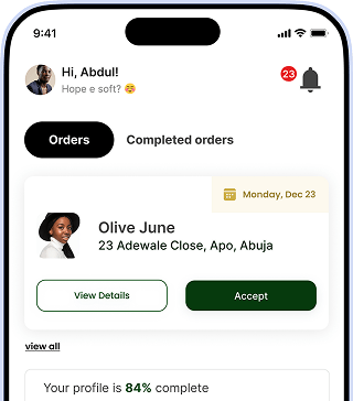 Sit back while help comes to you