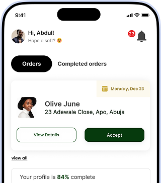 Sit back while help comes to you